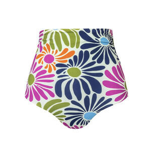 CALA de la CRUZ Scarlett Extra High Rise Bikini Bottoms, $120, NWT, L, #2070